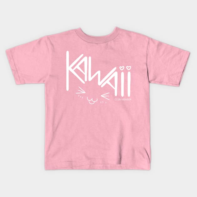 Kawaii club member Kids T-Shirt by Juliet & Gin